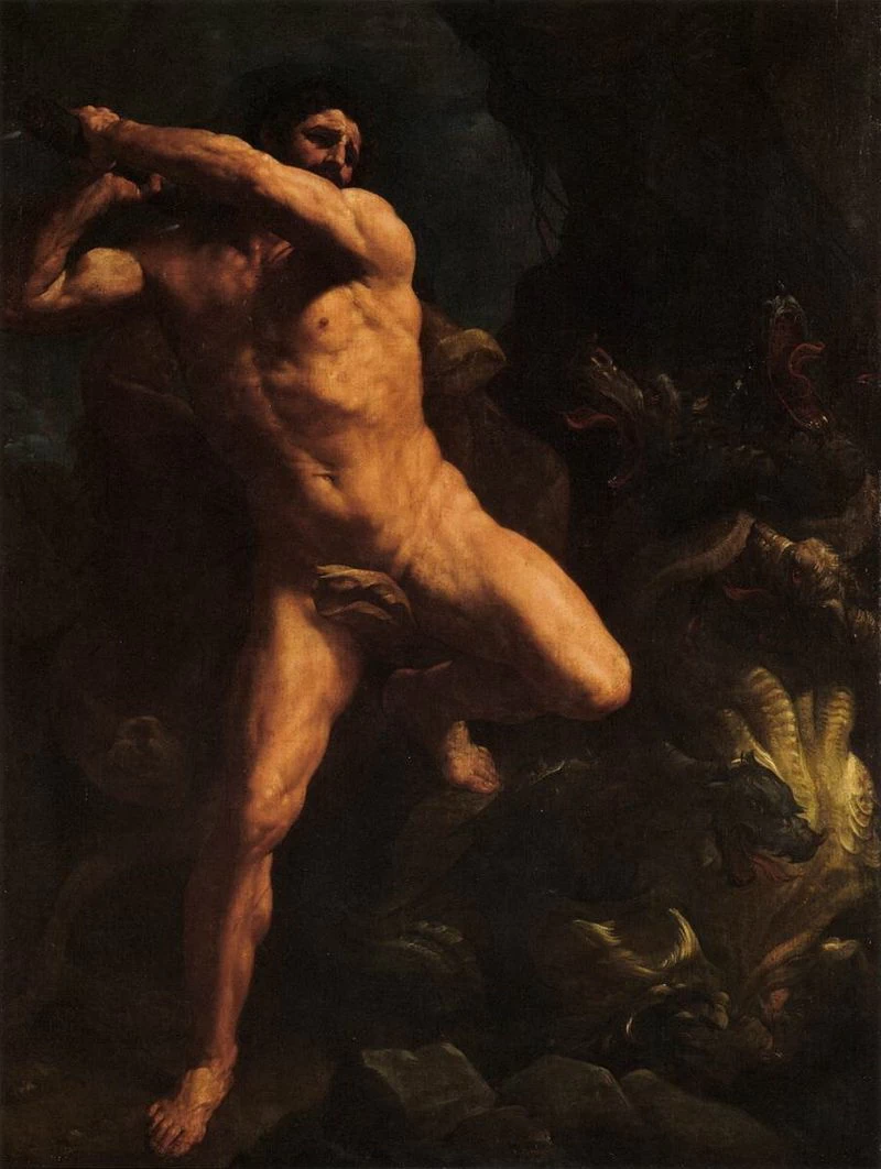 87-Ercole sconfigge l'Idra di Lerma-Louvre, Parigi